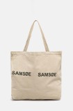 Samsoe Samsoe poseta FRINKA culoarea bej, F20300113