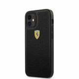 Cumpara ieftin Husa Cover Ferrari On Track Perforated pentru iPhone 12 Mini Negru