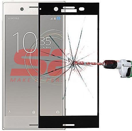 Geam protectie display sticla 3D Sony Xperia XZ BLACK