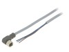 Cablu de Conectare CARLO GAVAZZI M8, 3 Pini, 2m, PVC, IP67, Model CONE53NF-A2