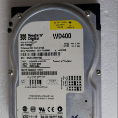 HARD WESTERN DIGITAL 40 GB , IDE , TESTAT ,FUNCTIONEAZA .