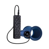 Masturbator EXCELLENT POWER Tremble Stroker, cu vibrator bullet inclus, control prin telecomandă, 10 funcții de vibrație, albastru