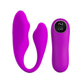 Vibrator Cuplu Bernie Remote Control 30 Moduri Vibratii Silicon Mov