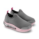 Pantofi Fete Bibi Space Wave 3.0 Grey 26 EU, Gri, BIBI Shoes