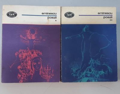 BPT 1 si 1bis - POEZII - MIHAI EMINESCU - 2 VOL foto