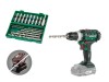 Masina Gaurit/Filetat Parkside 20V (Fara Baterie/Incarcator) + Set Burghie/Biti - Compatibil X20 Team, Lidl