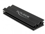 Cooler (ventilator) 70 mm din aluminiu pentru SSD M.2, Delock 18283