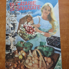 carte de bucate - bucatarie si sanatate-din anul 1989 - 1044 de retete culinare