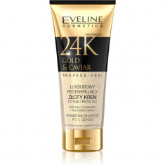 Eveline Cosmetics 24k Gold & Caviar maini si unghii 100 ml
