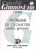 PROBLEME DE GEOMETRIE PENTRU GIMNAZIU. CLASELE VI-VIII-I. PETRICA-348360