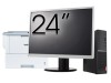 Pachet Calculator Second Hand LENOVO V520s SFF, Intel Core i3-7100 2.80GHz, 8GB DDR4, 256GB SSD, DVD-ROM + Monitor 24&amp;quot; &amp; Imprimanta Brother HL-L6