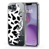 Husa pentru iphone 16e, atasare magnetica, magsafe, pattern skin 12, clear