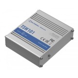 SWITCH Teltonika POE &quot;TSW101&quot;, 5 x LAN port 10/100/1000 Mbps din care 4 x PoE, buget PoE 60W &quot;TSW101000000&quot; (timbru verde 0.8 lei)