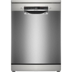 Masina de spalat vase Bosch SMS4HVI02E, 14 seturi, 6 programe, Home Connect, AquaStop, Clasa D, 60 cm, Inox antiamprenta