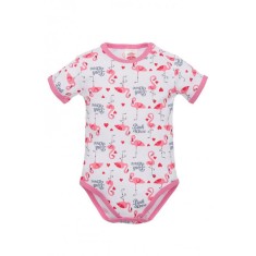 Body pentru bebelusi - Colectia Flamingo (Marime Disponibila: 9 luni)