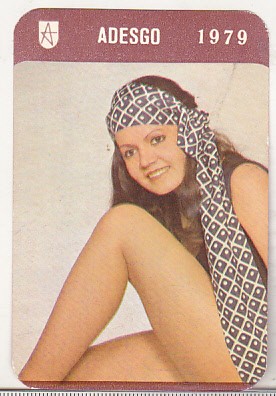 bnk cld Calendar de buzunar - 1979 - ADESGO foto