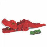 Cumpara ieftin Hot Wheels Gama City Dino Lansator, Mattel