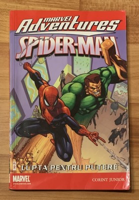 Spider-Man: Lupta pentru putere. Corint Junior Marvel. Benzi desenate foto