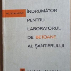 Indrumatorul pentru laboratorul de betoane al santierului- Al.Steopoe