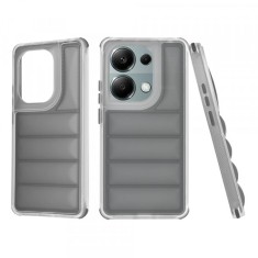Husa pentru Xiaomi Redmi Note 13 Pro 4G / Poco M6 Pro 4G, Techsuit, Wave Shield, Neagra