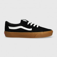 Vans tenisi SK8-Low culoarea negru, VN000BVXB9M1