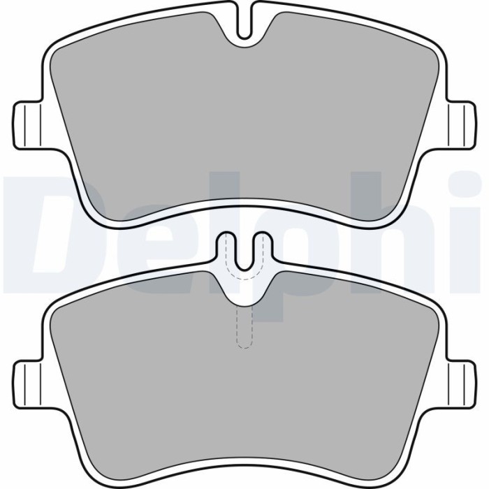 DELPHI LP1696 set placute frana,frana disc