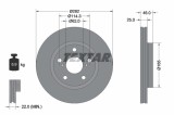 TEXTAR 92341103 PRO Disc frana