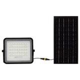 Reflector Cu Incarcare Solara 10w 800lm 6400k - Negru, Vtac