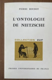 L&#039;ontologie de Nietzsche / Pierre Boudot