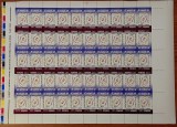 Cumpara ieftin RO 2005 LP 1696a,&quot;Summit-ul Soc. Info. Tunis &quot;, coala 25 perechi tete-beche, MNH