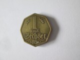 Rar! Germania-Berlin jeton 1 Kindl 1872 in stare foarte buna