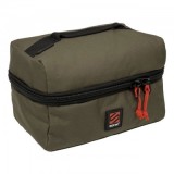 Geanta Pescuit Accesorii PVA Sonik 25x15x16cm, Impermeabila, Kaki, Polyester 600D, Fermoare Duble