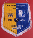 Fanion (protocol-oficial)fotbal SHERIFF TIRASPOL-FARUL Constanta (18.07.2023)