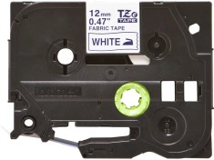 Banda textila Original Brother Blue on White, TZEFA3, pentru E105|E110|H100|H101|H105|H110|H111|P300|128|200|1000|1010|1090|1100|1120|1130|1160|1170|1