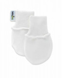 Manusi pentru nou nascuti babyjem baby glove (culoare: alb)