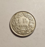 Elvetia 1 Franc 1960, Europa