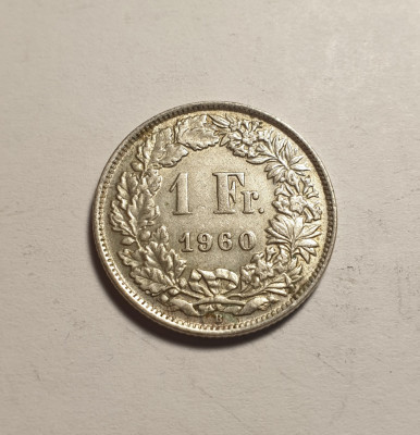 Elvetia 1 Franc 1960 foto