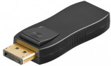 Adaptor HDMI mama - DisplayPort 20pin tata contacte aurite Goobay