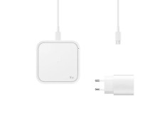 Wireless Charger Pad 15W Super Fast Wireless Charge; White &amp;quot;EP-P2400BWEGEU&amp;quot; (timbru verde 0.18 lei) foto