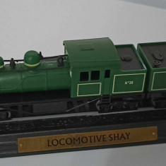 Macheta Locomotive Shay - Atlas 1/100