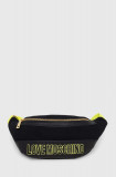 Love Moschino borseta culoarea negru