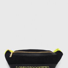 Love Moschino borseta culoarea negru