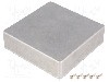 Carcasa aluminiu, 120mmx120mmx34mm, IP65, HAMMOND - 1590WQ