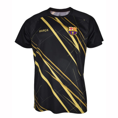 FC Barcelona tricou de fotbal Lined black - S foto