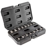 Set extractoare pentru suruburi rupte 1/2, 15 piese, CrMo, NEO TOOLS