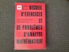 RECUEIL D&#039; EXERCICES ET DE PROBLEMES D&Aacute;NALYSES MATHEMATIQUE-B.DEMIDOVITCH