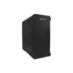 Carcasa genesis irid 503 v2 mini tower negru tempered glass sloturi expansiune 4 drive bays: