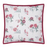 Cumpara ieftin Fata de perna bumbac Flowers Red 40*40 cm