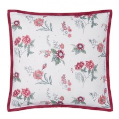 Fata de perna bumbac Flowers Red 40*40 cm