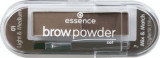Essence Cosmetics Brow Powder set pentru spr&acirc;ncene 01 light &amp; medium, 2,3 g